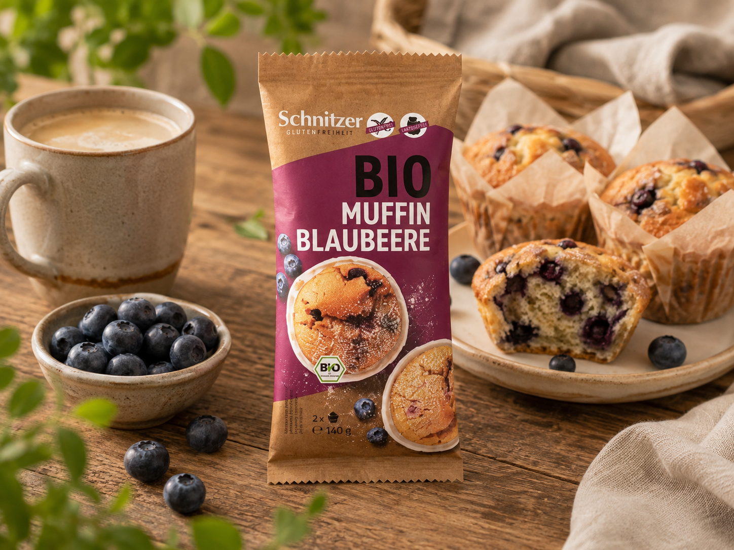 Bezlepkové muffiny